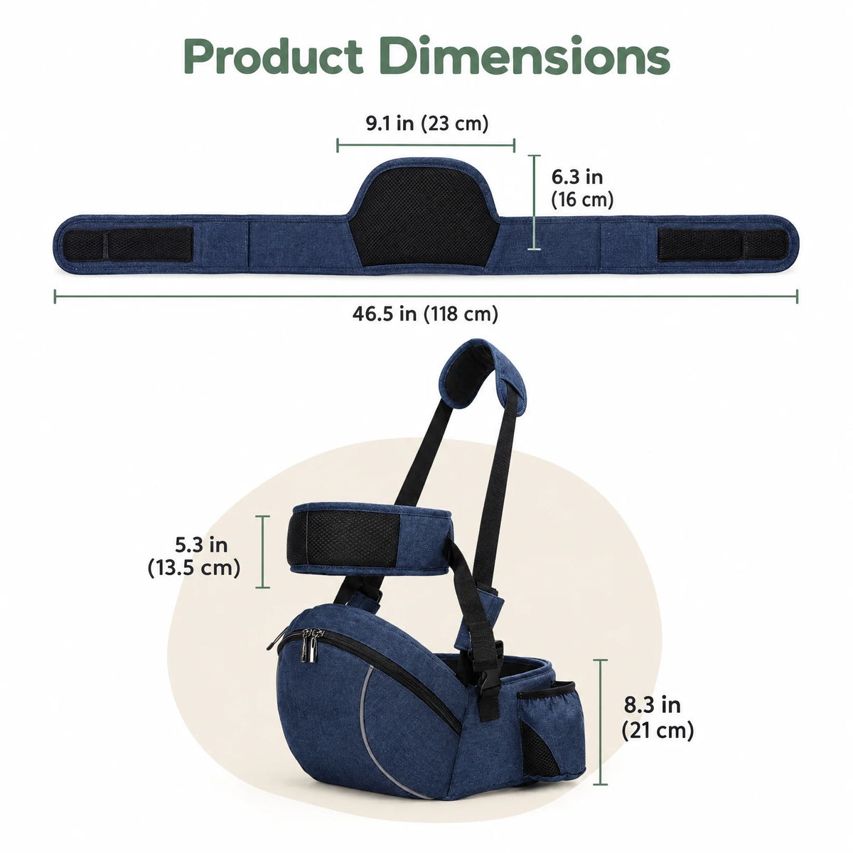 Mama Side™ Hip Seat Baby Carrier